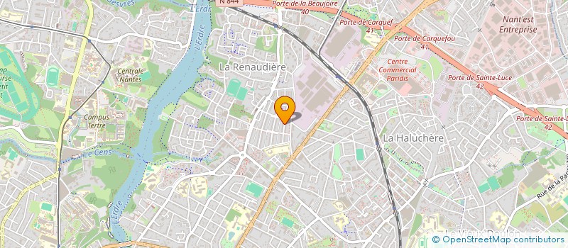 localisation de l'entreprise MONSIEUR JOCELYN PERCEVAULT à NANTES