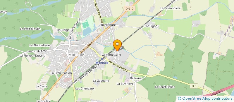 localisation de l'entreprise MONSIEUR JOCELYN PERRICHON  MONNAIE