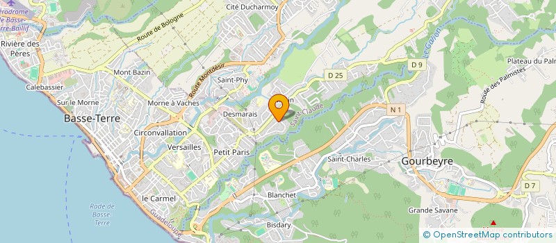 localisation de l'entreprise MONSIEUR JOCELYN PEZERON à SAINT-CLAUDE