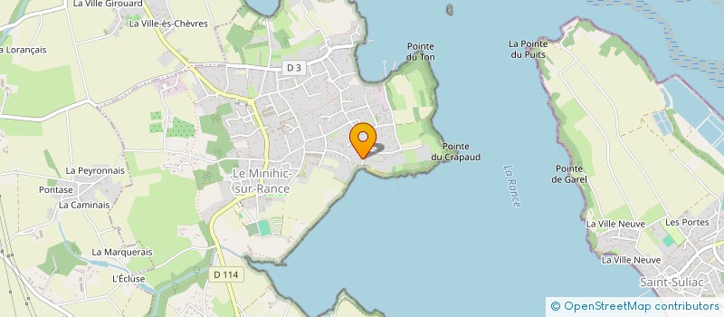 localisation de l'entreprise MONSIEUR JOCELYN PIEDVACHE  LE MINIHIC-SUR-RANCE