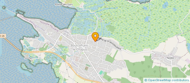 localisation de l'entreprise MONSIEUR JOCELYN POITOU  BOURCEFRANC-LE-CHAPUS