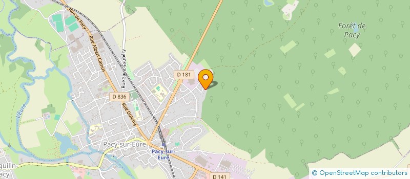 localisation de l'entreprise MONSIEUR JOCELYN ROBILLARD  PACY-SUR-EURE