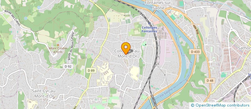 localisation de l'entreprise MONSIEUR JOCELYN ROUSSEAU  COLLONGES-AU-MONT-D'OR