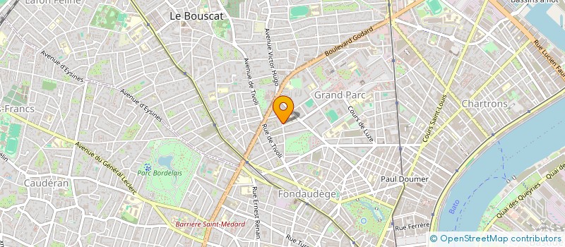 localisation de l'entreprise MONSIEUR JOCELYN SUSPERREGUI à BORDEAUX