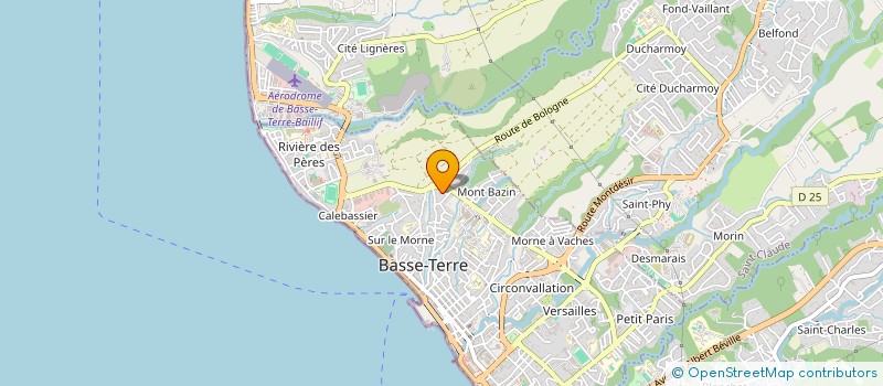 localisation de l'entreprise MONSIEUR JOCELYN TAURUS  BASSE-TERRE