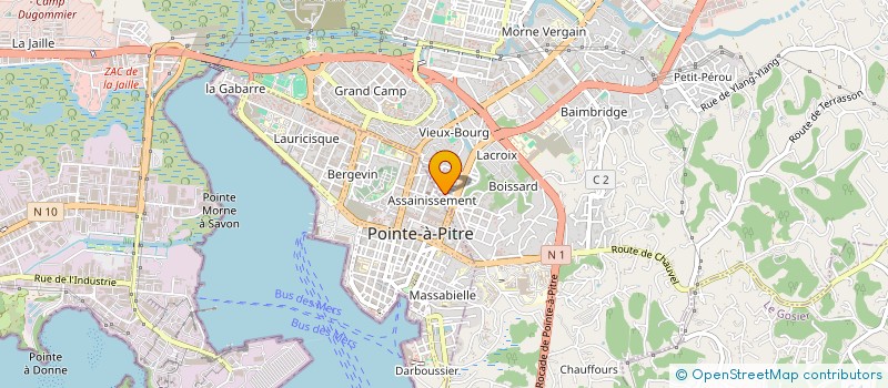 localisation de l'entreprise MONSIEUR JOCELYN VALERY à LES ABYMES