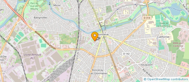 localisation de l'entreprise MONSIEUR JOCHEN BEAURY  LE MANS