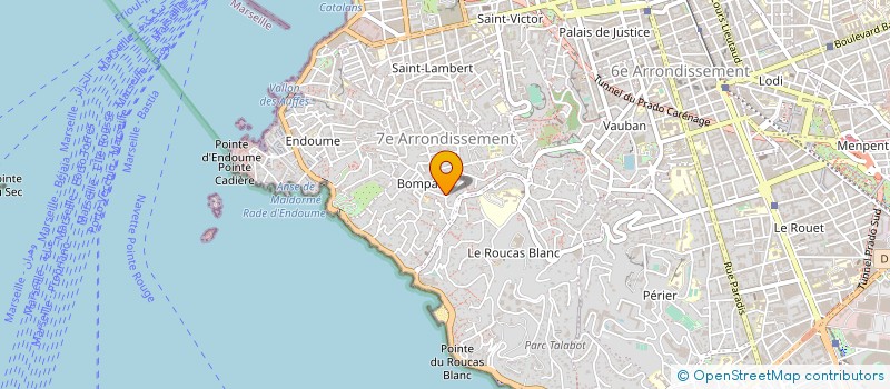 localisation de l'entreprise MONSIEUR JOCHEN KAELBER  MARSEILLE