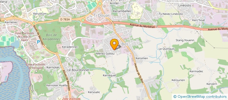 localisation de l'entreprise MONSIEUR JOCHEN MEYER à QUIMPER