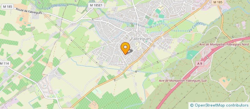 localisation de l'entreprise MONSIEUR JODY ACCARD  FABREGUES