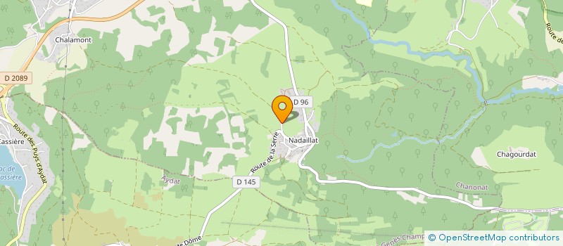 localisation de l'entreprise MONSIEUR JODY ELLEAUME  SAINT-GENES-CHAMPANELLE