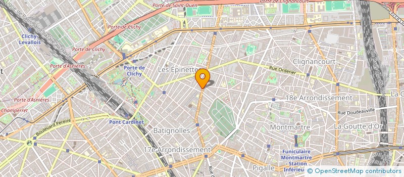 localisation de l'entreprise MONSIEUR JODY NOBILE  PARIS