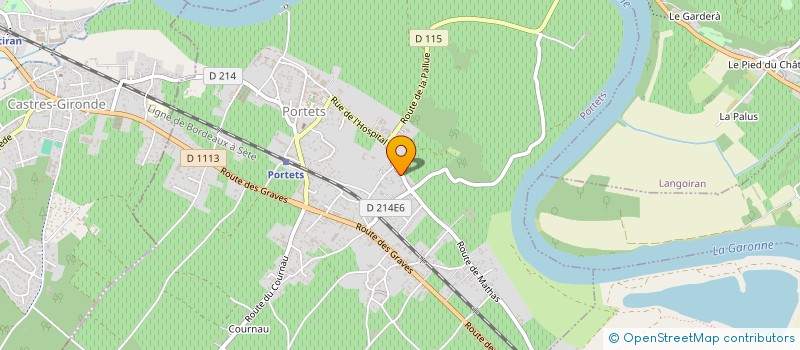 localisation de l'entreprise MONSIEUR JOE ALLAIN  PORTETS