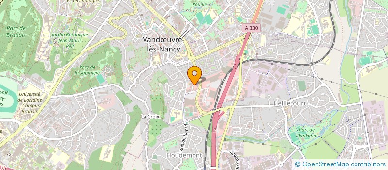 localisation de l'entreprise MONSIEUR JOE CASASOPRANO  VANDUVRE-LES-NANCY