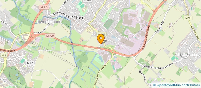 localisation de l'entreprise MONSIEUR JOE FAKHRI  HEM