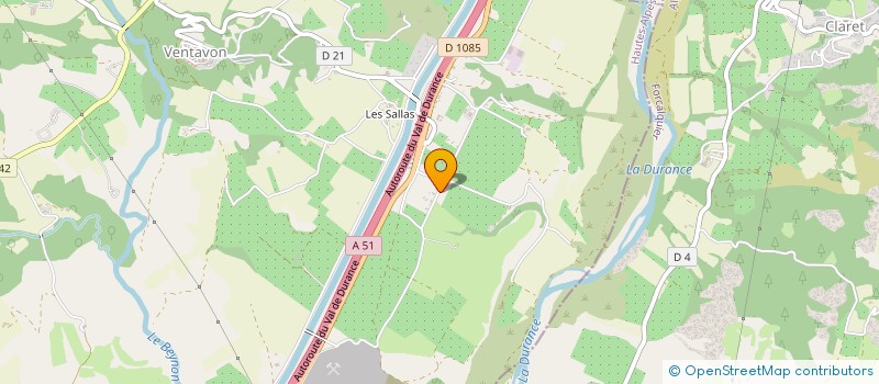 localisation de l'entreprise MONSIEUR JOE GABERT  VENTAVON