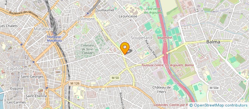 localisation de l'entreprise MONSIEUR JOE GOUZENES à TOULOUSE