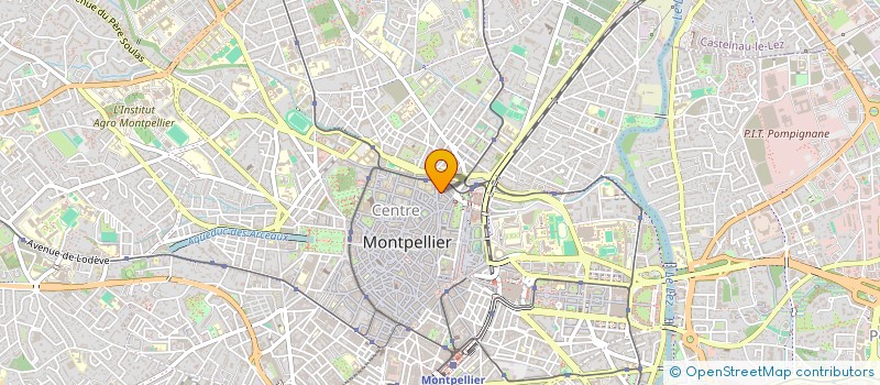 localisation de l'entreprise MONSIEUR JOE GUIOT à MONTPELLIER