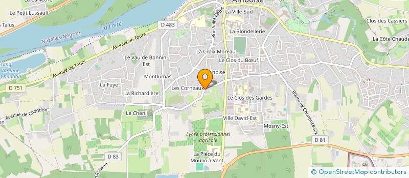 localisation de l'entreprise MONSIEUR JOE LAW-SEK  AMBOISE