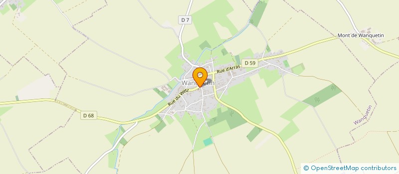 localisation de l'entreprise MONSIEUR JOE MARTY  WANQUETIN