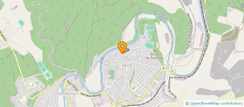 localisation de l'entreprise MONSIEUR JOE PERRIN  JUF