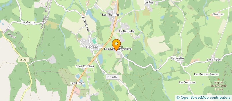 localisation de l'entreprise MONSIEUR JOE STODDART à PAGEAS