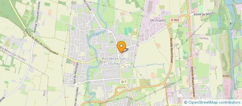 localisation de l'entreprise MONSIEUR JOE TOMCZAK  BORDERES-SUR-L'ECHEZ