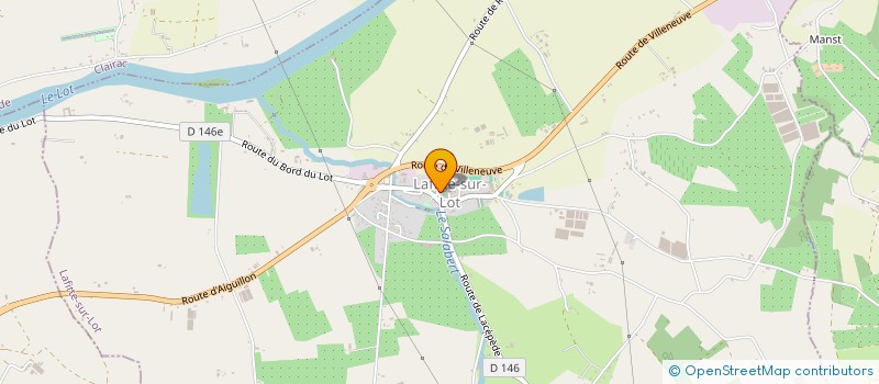 localisation de l'entreprise MONSIEUR JOEL AGNIC  TONNEINS