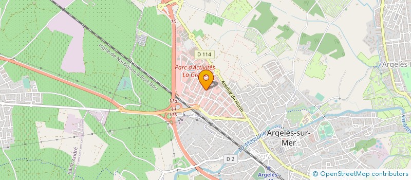 localisation de l'entreprise MONSIEUR JOEL ALBERT à ARGELES-SUR-MER