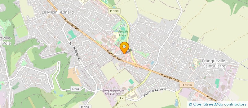 localisation de l'entreprise MONSIEUR JOEL ALEXANDRE  FRANQUEVILLE-SAINT-PIERRE