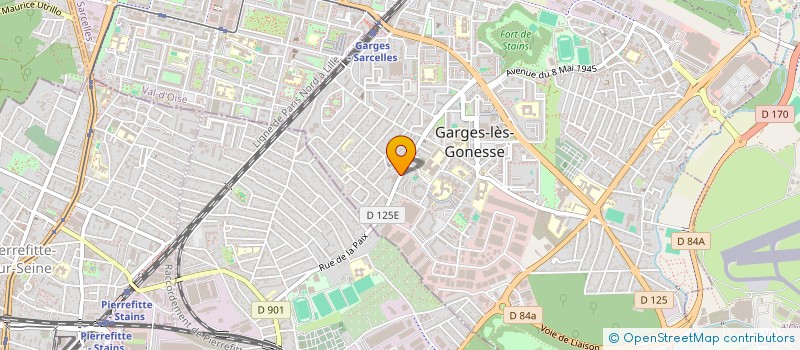 localisation de l'entreprise MONSIEUR JOEL ALLY  GARGES-LES-GONESSE