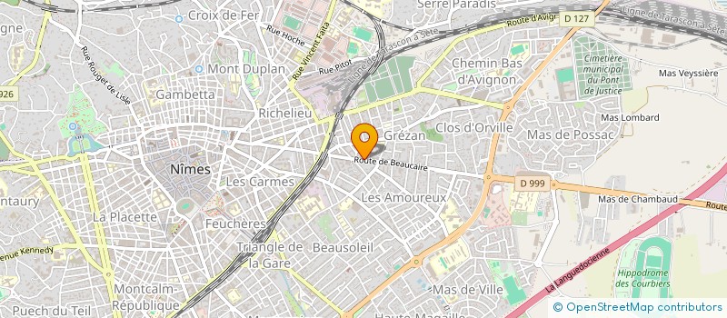 localisation de l'entreprise MONSIEUR JOEL ALTIER à NIMES