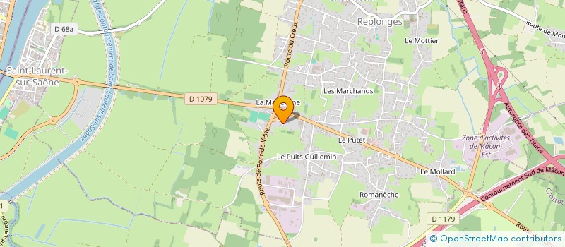 localisation de l'entreprise MONSIEUR JOEL AMELIN à REPLONGES