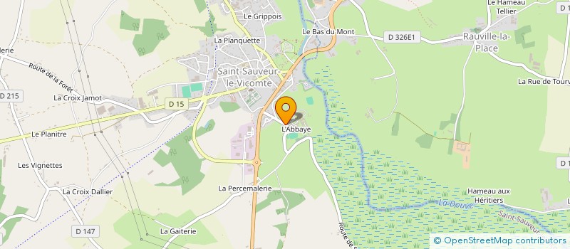 localisation de l'entreprise MONSIEUR JOEL ANGOT  SAINT-SAUVEUR-LE-VICOMTE