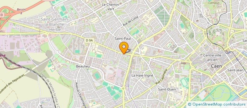 localisation de l'entreprise MONSIEUR JOEL ANNE à CAEN