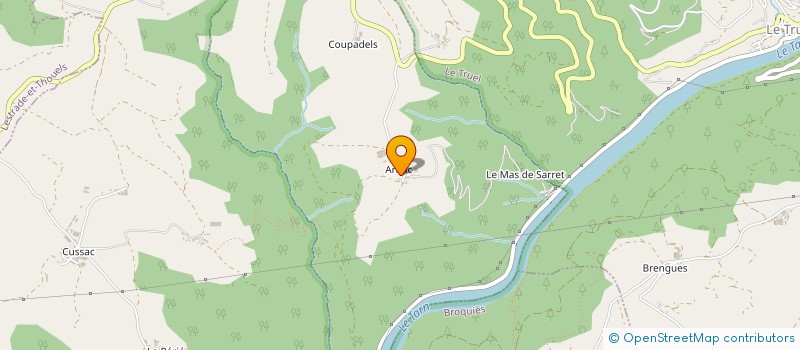 localisation de l'entreprise MONSIEUR JOEL ARNAL  VILLEFRANCHE-DE-PANAT