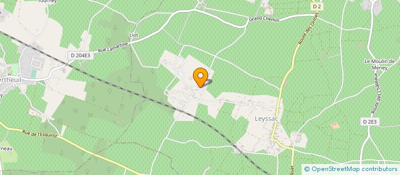 localisation de l'entreprise MONSIEUR JOEL ARNAUD  SAINT-ESTEPHE