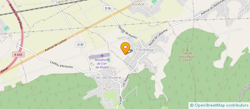 localisation de l'entreprise MONSIEUR JOEL ARROYO  ARDIEGE