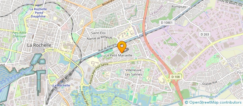 localisation de l'entreprise MONSIEUR JOEL ARSONNEAU  LA ROCHELLE