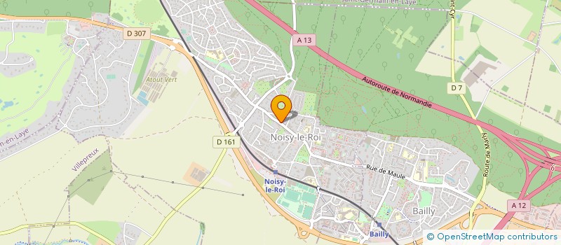 localisation de l'entreprise MONSIEUR JOEL BABULLE  NOISY-LE-ROI