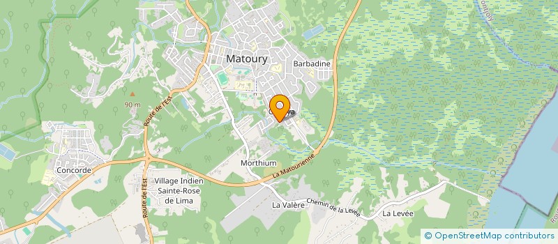 localisation de l'entreprise MONSIEUR JOEL BACHIS  MATOURY