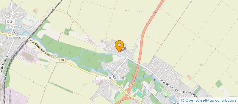 localisation de l'entreprise MONSIEUR JOEL BACQUENOIS  ISLES-SUR-SUIPPE