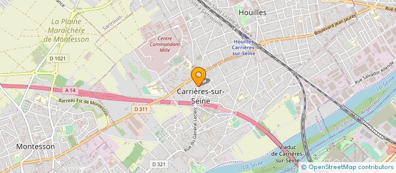 localisation de l'entreprise MONSIEUR JOEL BALEA à CARRIERES-SUR-SEINE