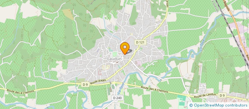 localisation de l'entreprise MONSIEUR JOEL BALZAC  LAUDUN-L'ARDOISE