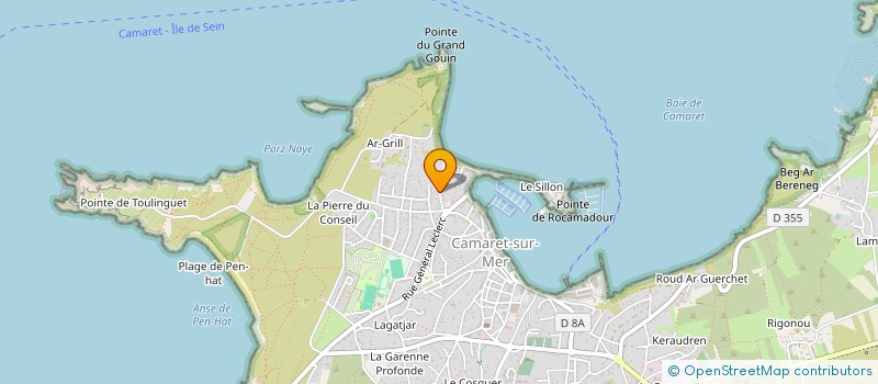 localisation de l'entreprise MONSIEUR JOEL BANCE à CAMARET-SUR-MER