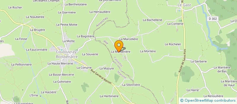 localisation de l'entreprise MONSIEUR JOEL BARBOT  NOUES DE SIENNE