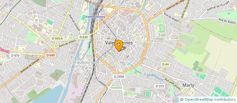 localisation de l'entreprise MONSIEUR JOEL BARRE à VALENCIENNES