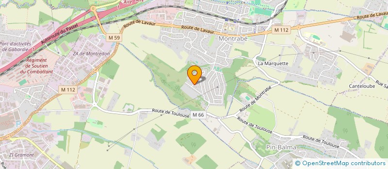 localisation de l'entreprise MONSIEUR JOEL BARTHES  TOULOUSE