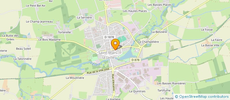 localisation de l'entreprise MONSIEUR JOEL BASLANDE  VALLONS-DE-L'ERDRE