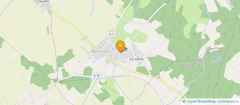 localisation de l'entreprise MONSIEUR JOEL BASSET  BERTHEGON